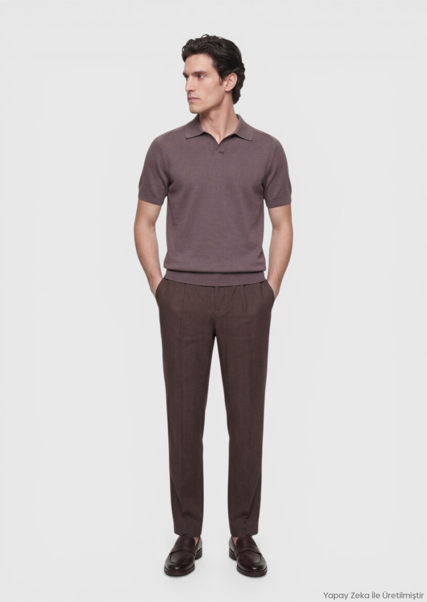 Damson Color Knitwear - RAMSEY