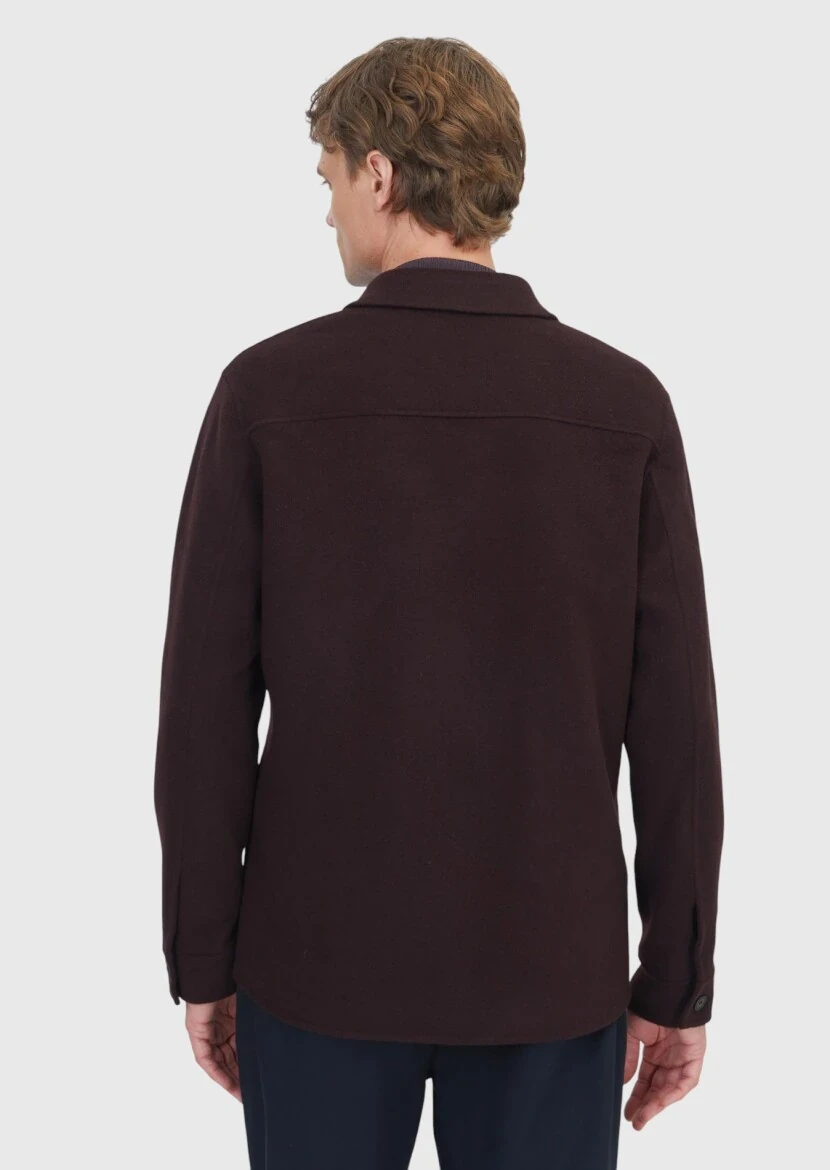 Damson Color Overshirt - 5