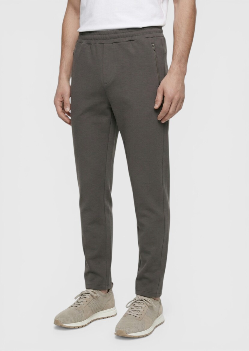 Damson Color Sweat Pants 