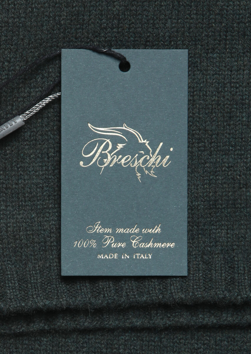 Dark Beige %100 Kaşmir Scarf - 3