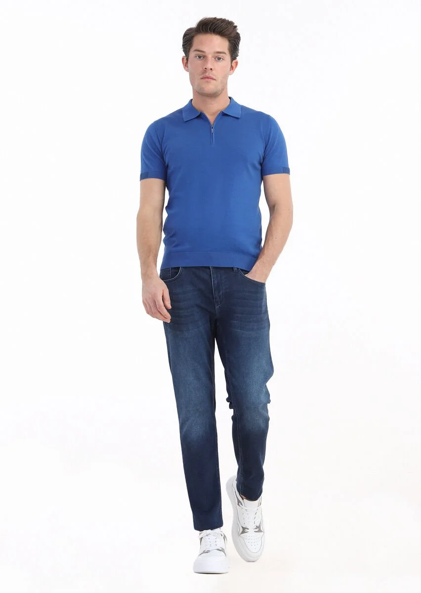 Dark Blue Knitwear - 1