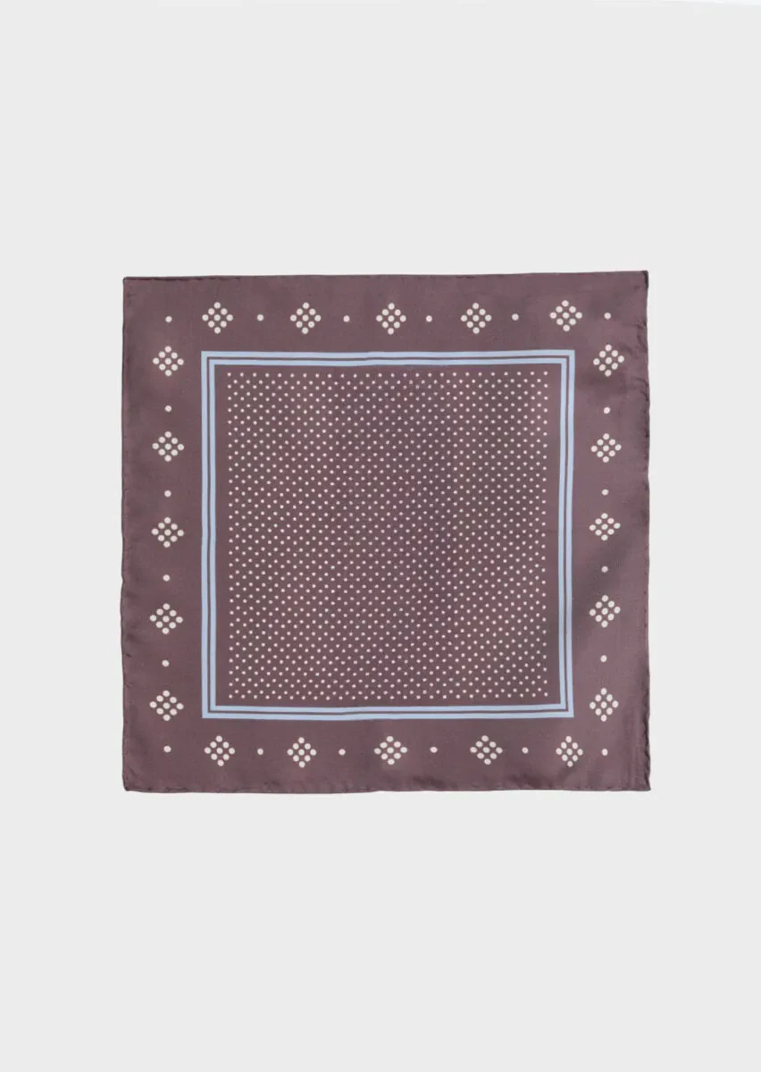 Dark Brown Handkerchief - 1