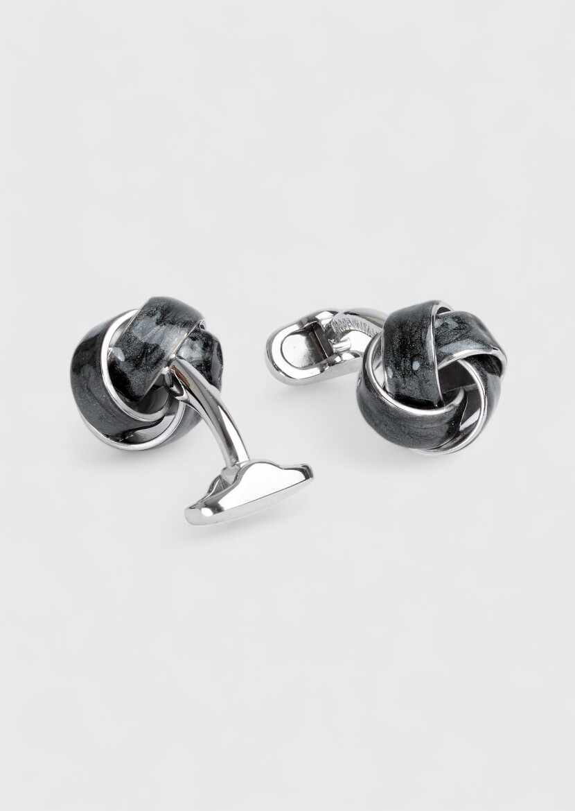 Dark Grey Brass Cuff Link - RAMSEY
