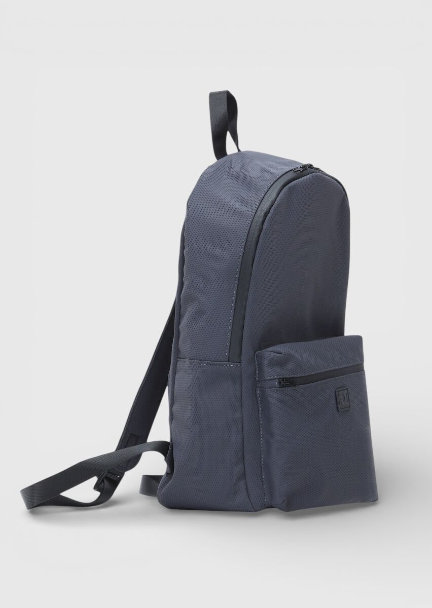 Dark Grey Material Bag - 2