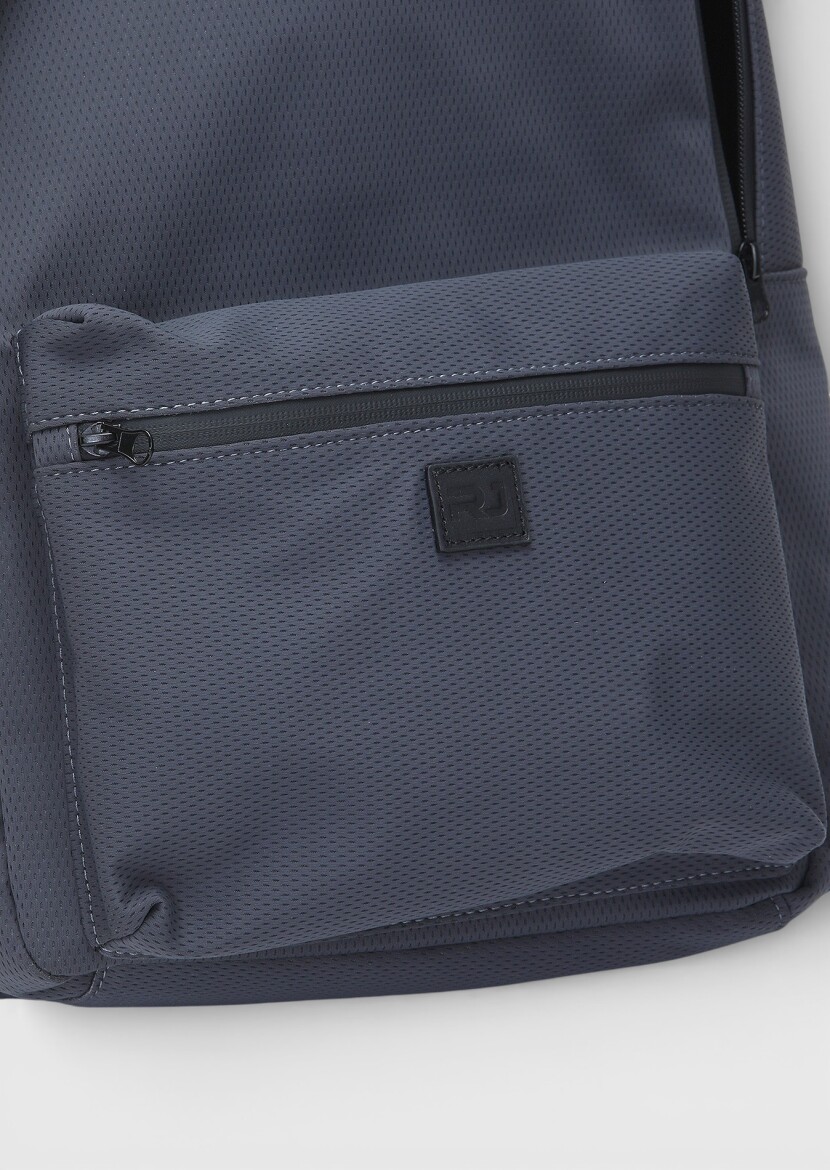 Dark Grey Material Bag - 4