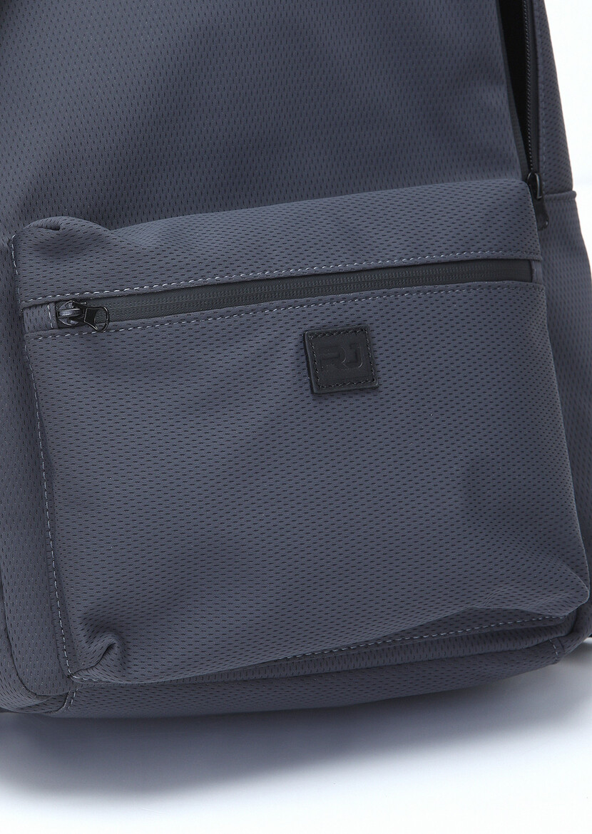 Dark Grey Material Bag - 4