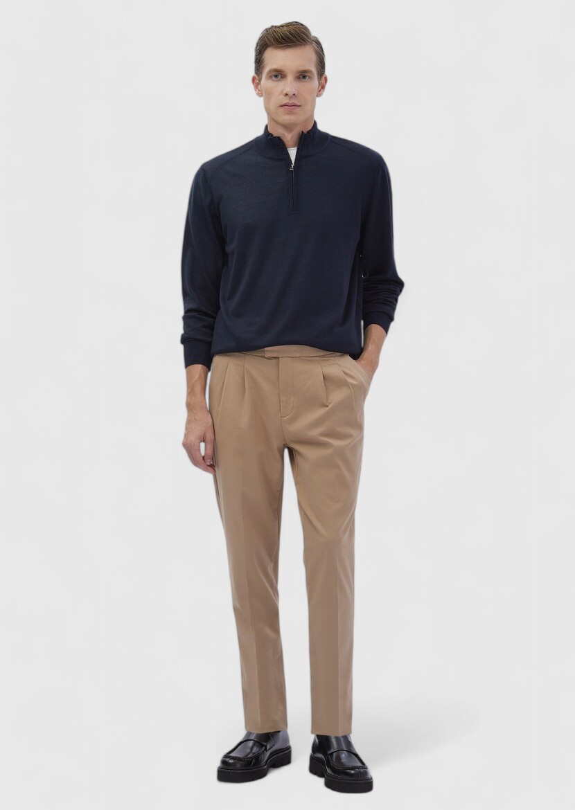 Dark Indigo Knitwear Sweatshirt - RAMSEY