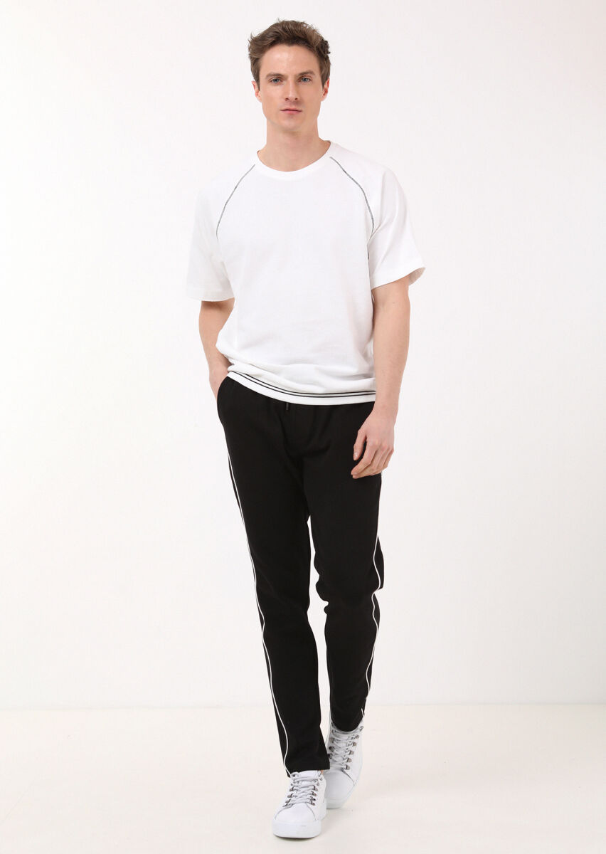 Ecru Jacquard Sweatshirt - 2