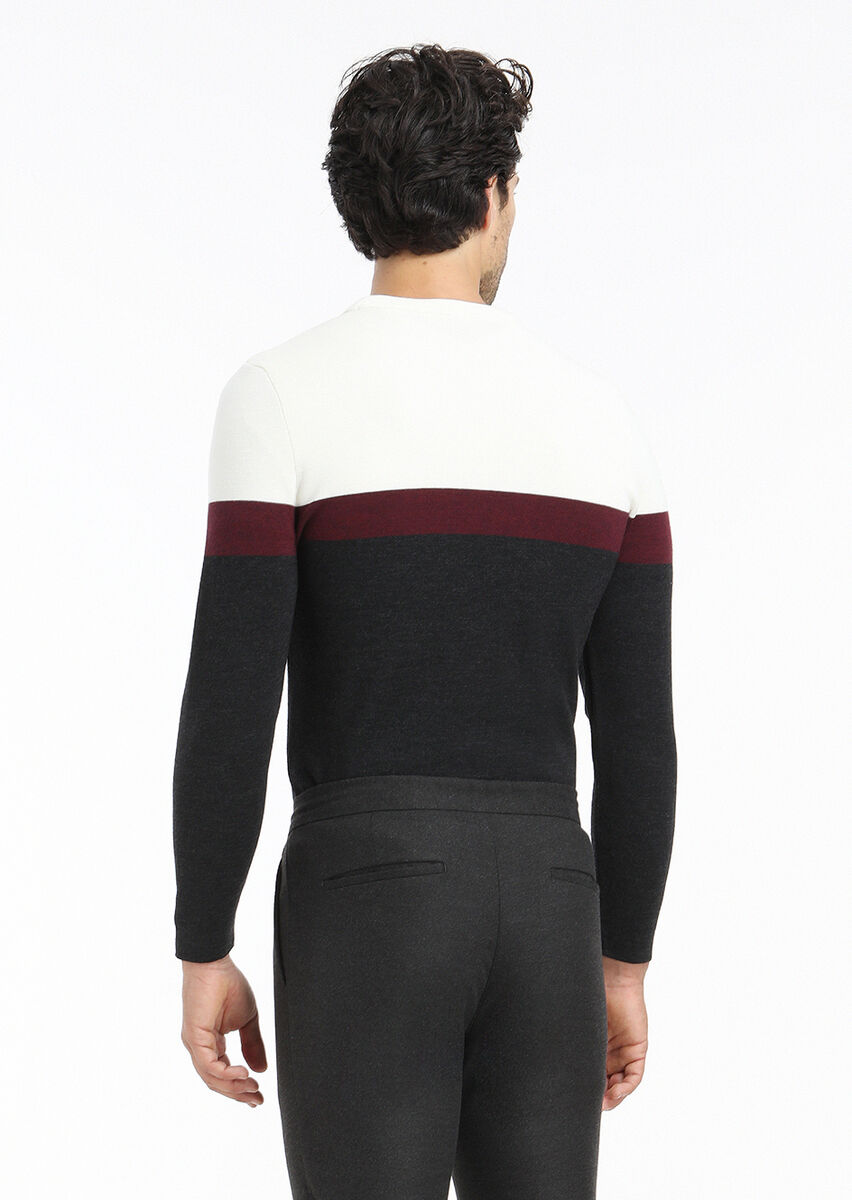 Ecru Knitwear Sweatshirt - 5