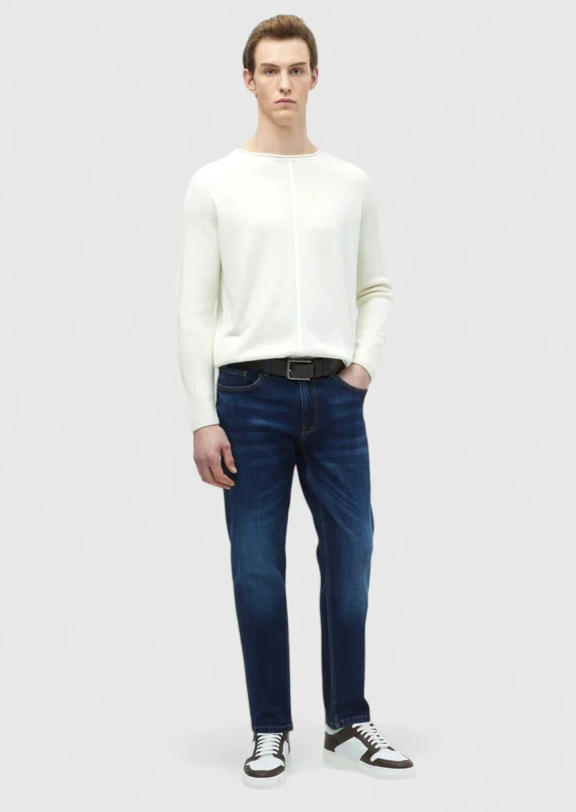 Ecru Knitwear Sweatshirt 
