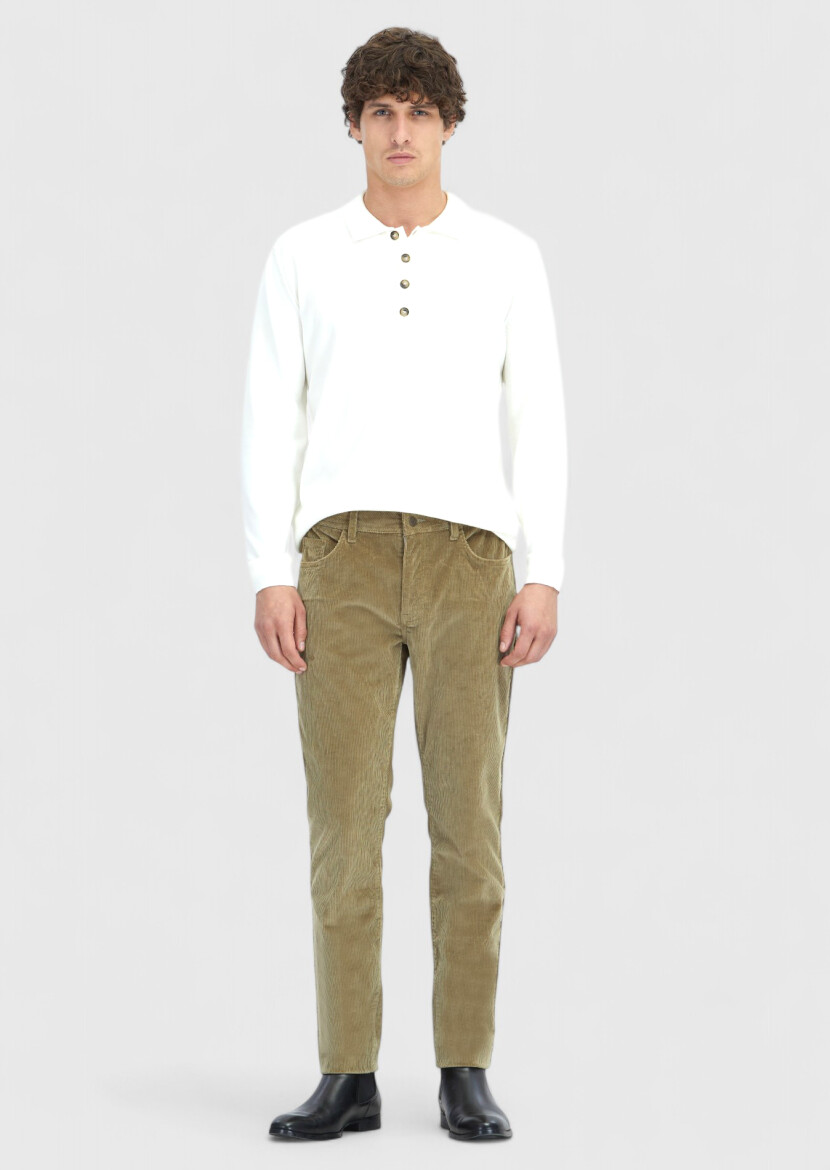 Ecru Knitwear Sweatshirt - 2