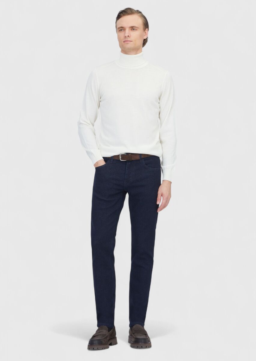 Ecru Knitwear Sweatshirt - 2