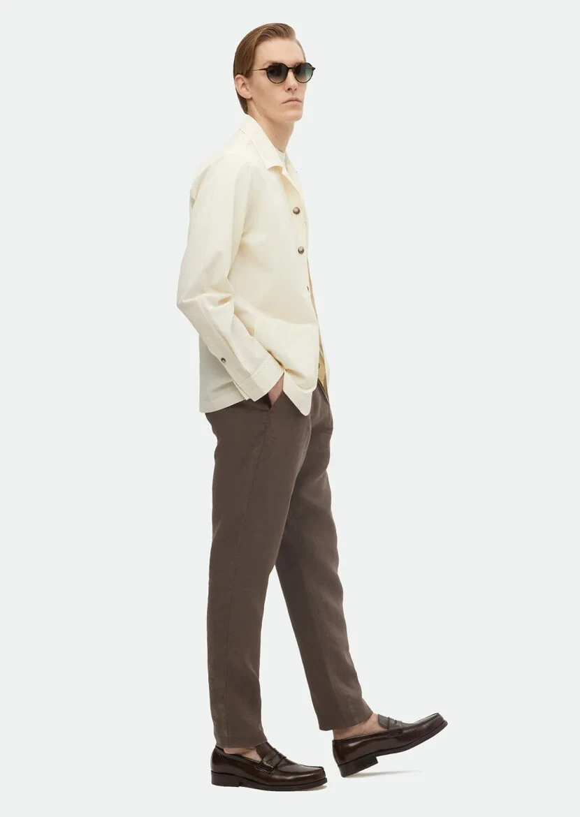 Ecru Overshirt 