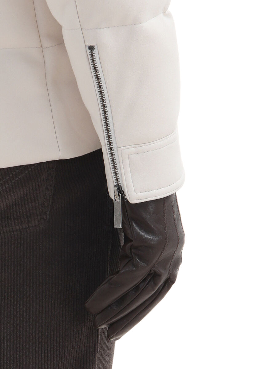 Ecru Regular Fit Lightweight Jacket - 9