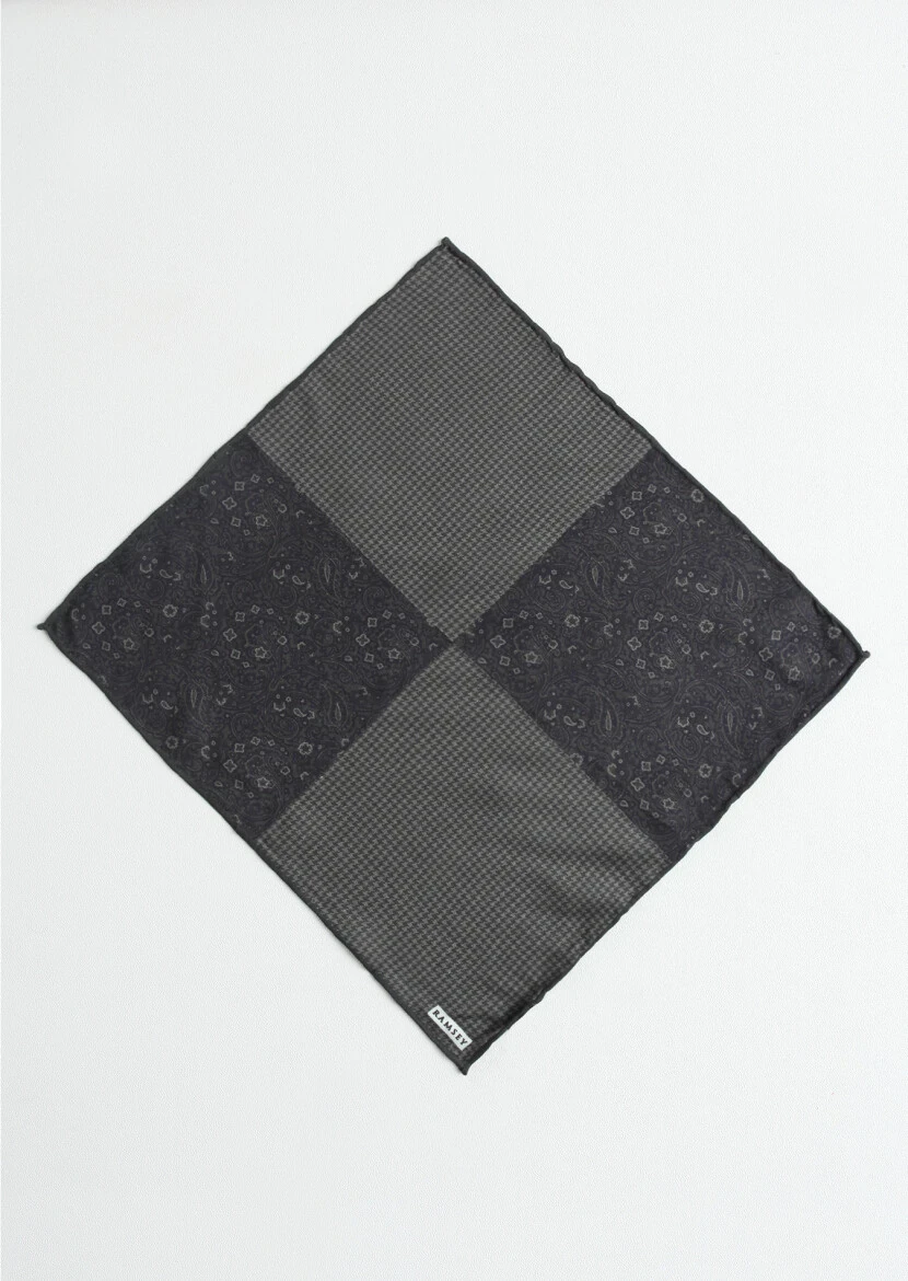 Green %100 Pamuk Handkerchief 