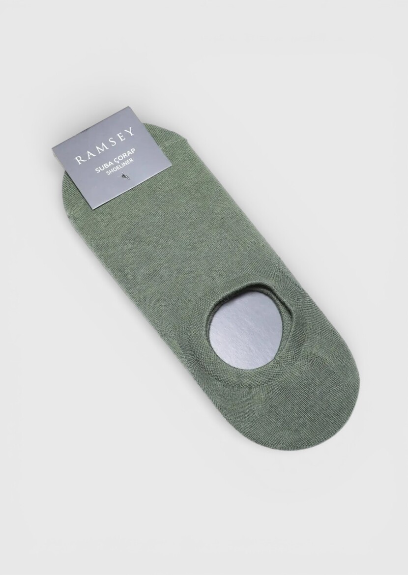 Green %75 Pamuk ,%23 Polyamid ,%2 Elastan Socks - RAMSEY