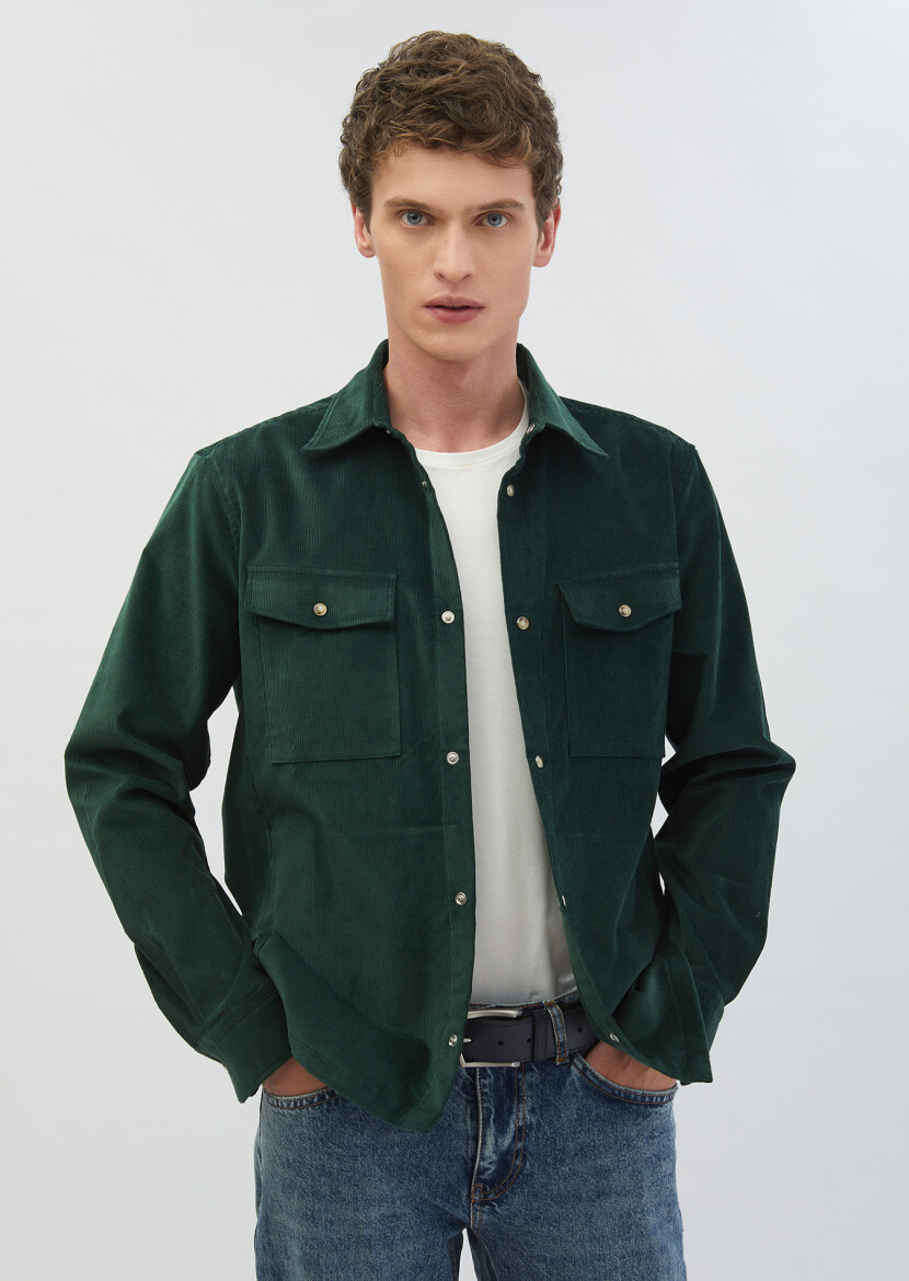 Green Overshirt - 1