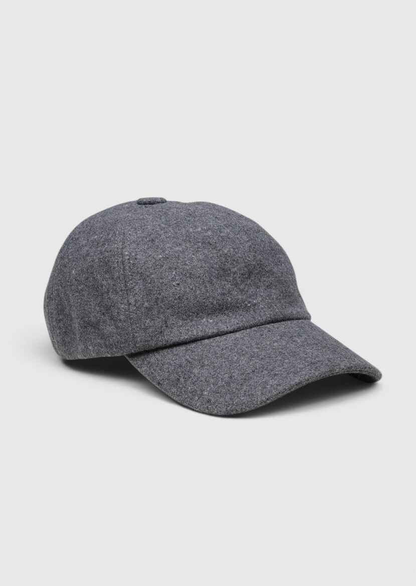 Grey %70 Polyester ,%30 Yün Hat - RAMSEY