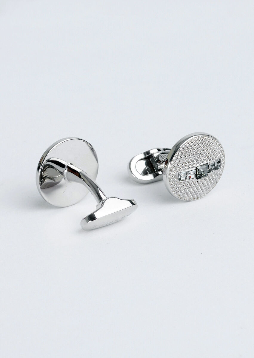 Grey Brass Cuff Link - 2