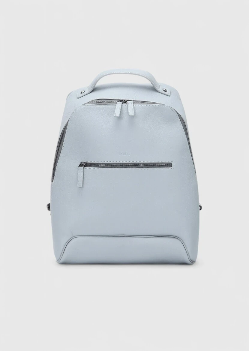 Grey Cow Leather Bag - 1
