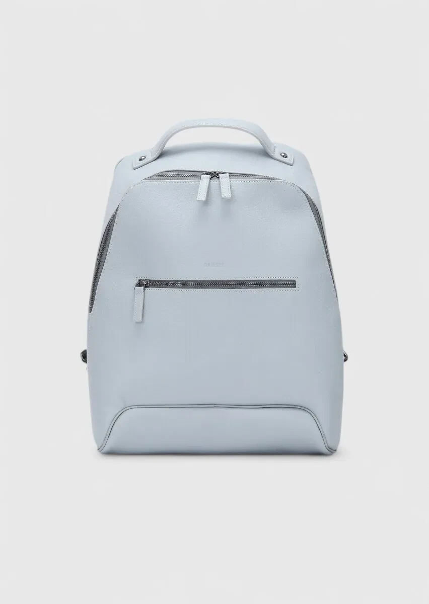 Grey Cow Leather Bag - 1