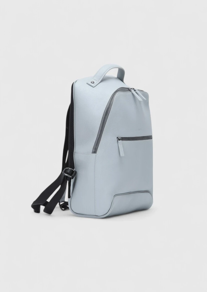 Grey Cow Leather Bag - 2