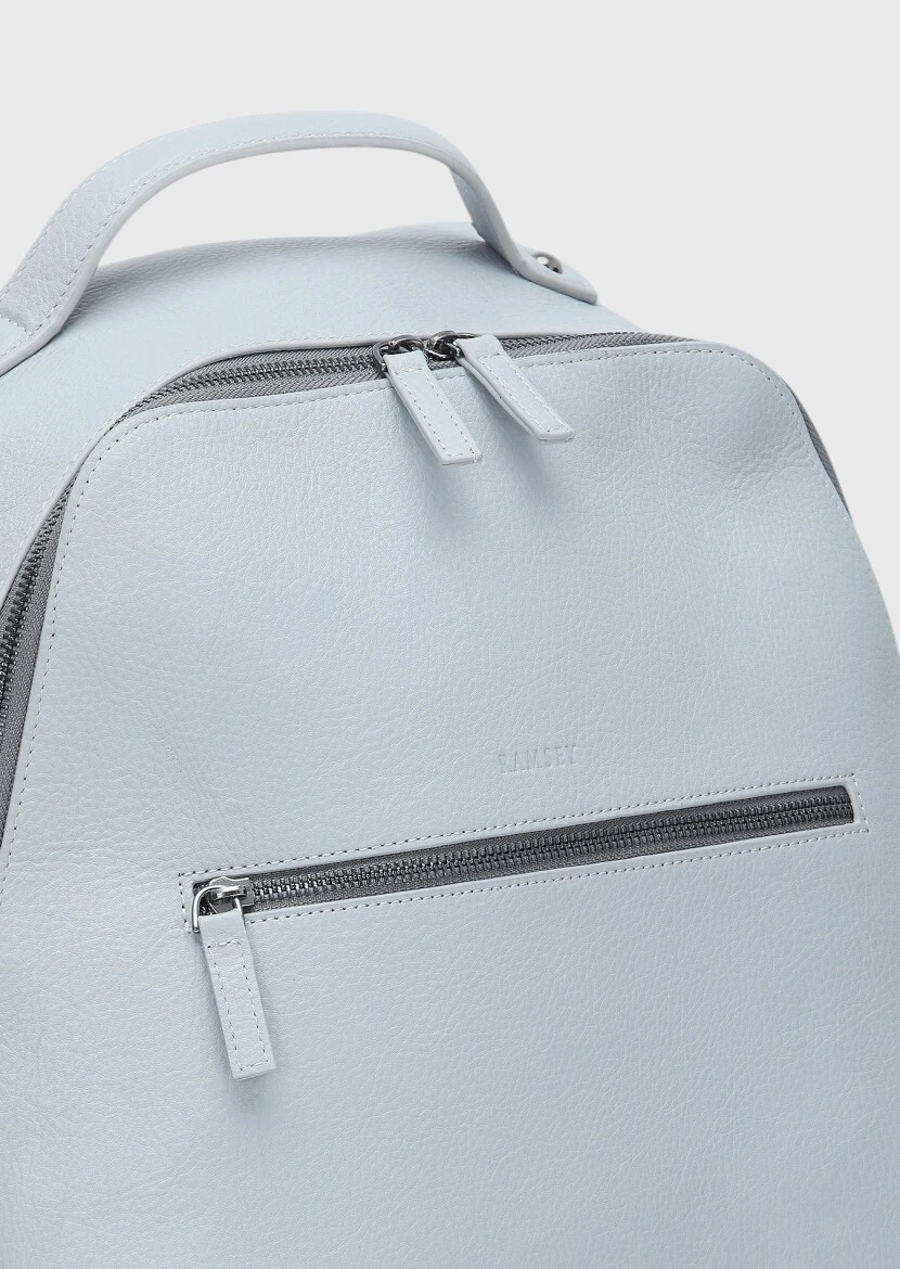 Grey Cow Leather Bag - 3