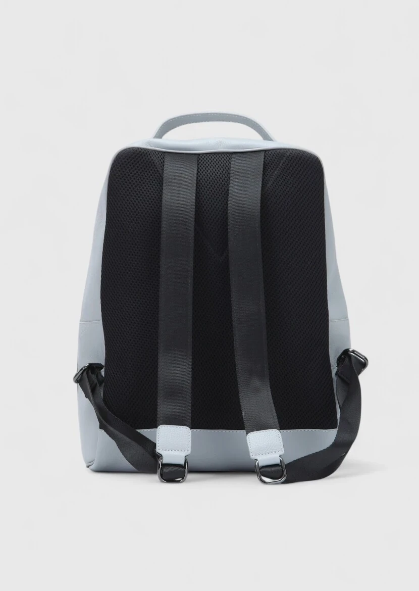 Grey Cow Leather Bag - 4