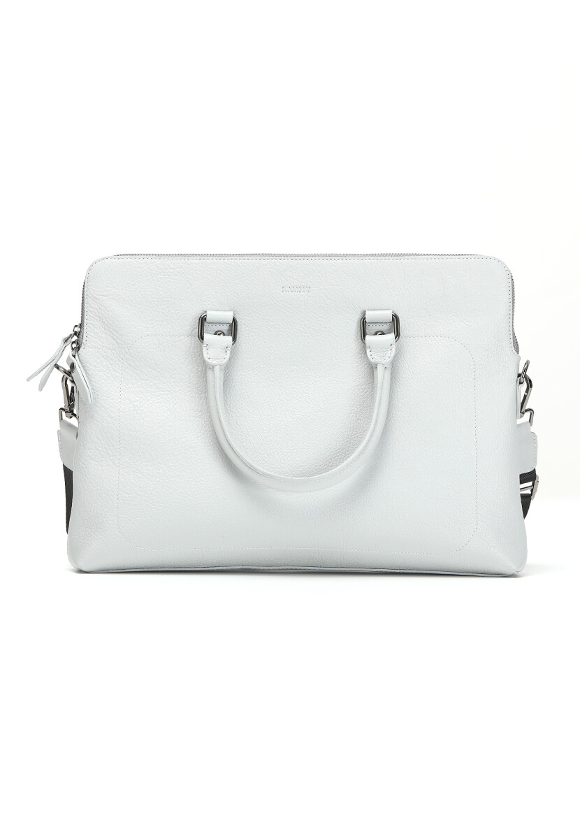 Grey Cow Leather Bag - 1