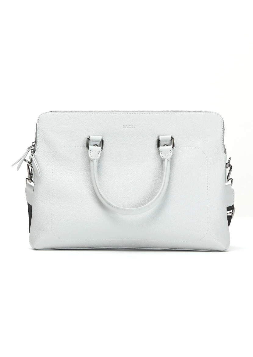 Grey Cow Leather Bag - 1