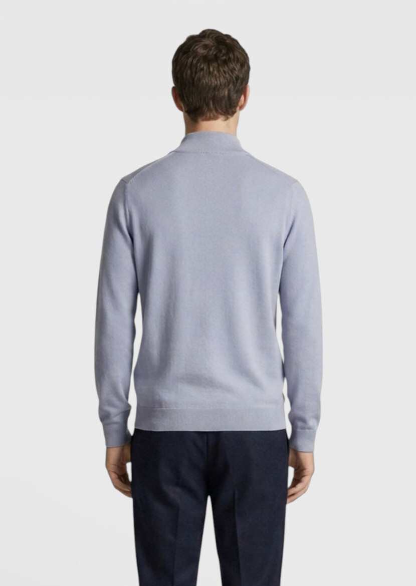 Grey Knitwear Sweatshirt - 4