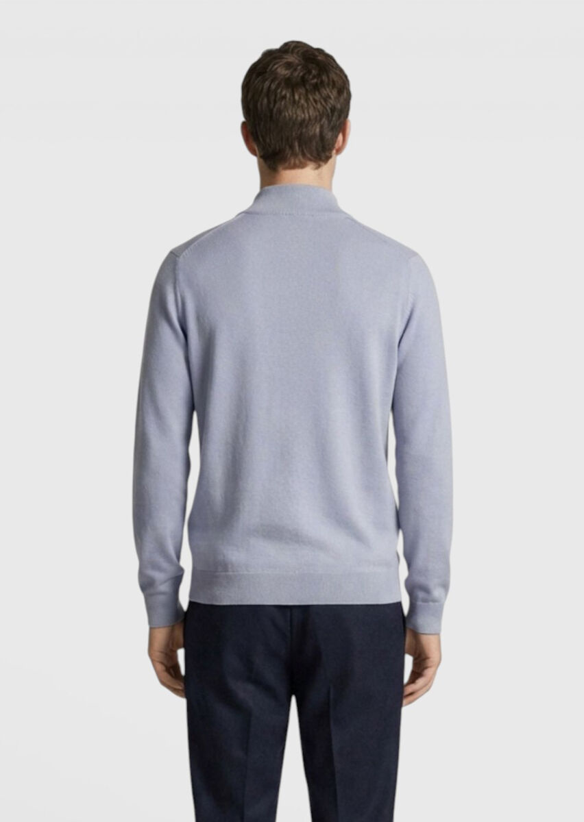 Grey Knitwear Sweatshirt - 4