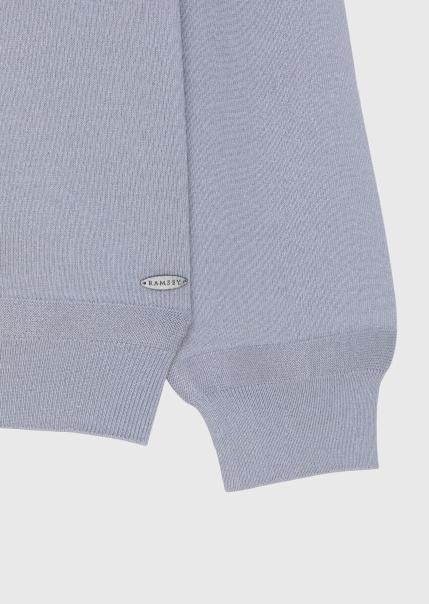 Grey Knitwear Sweatshirt - 7