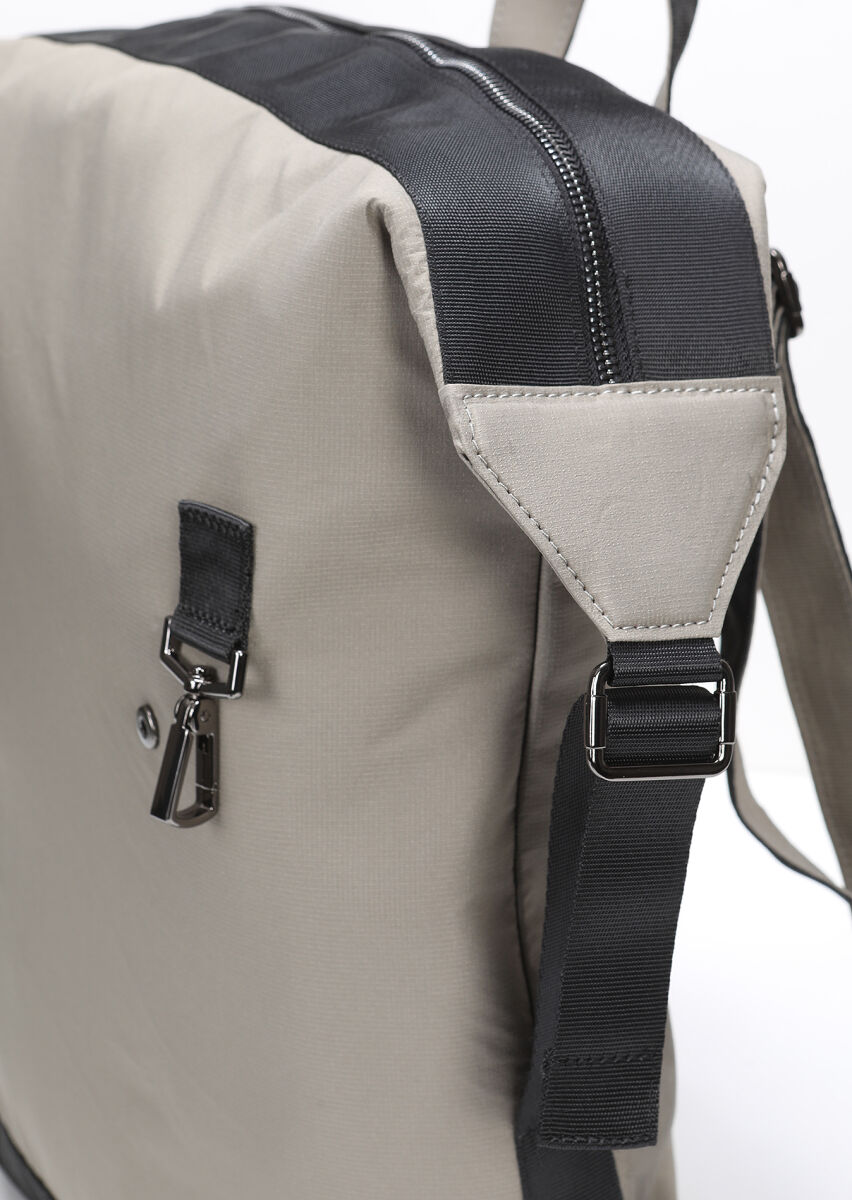 Grey Material Bag - 6