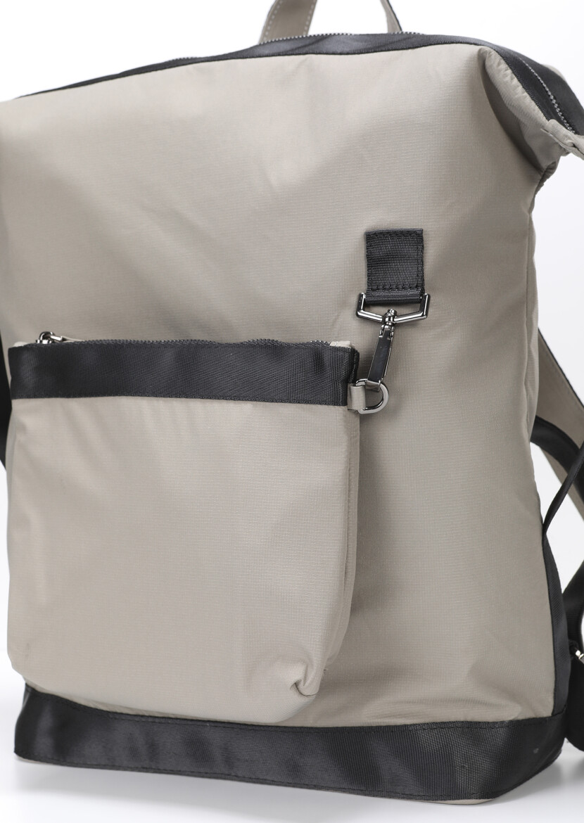 Grey Material Bag - 7