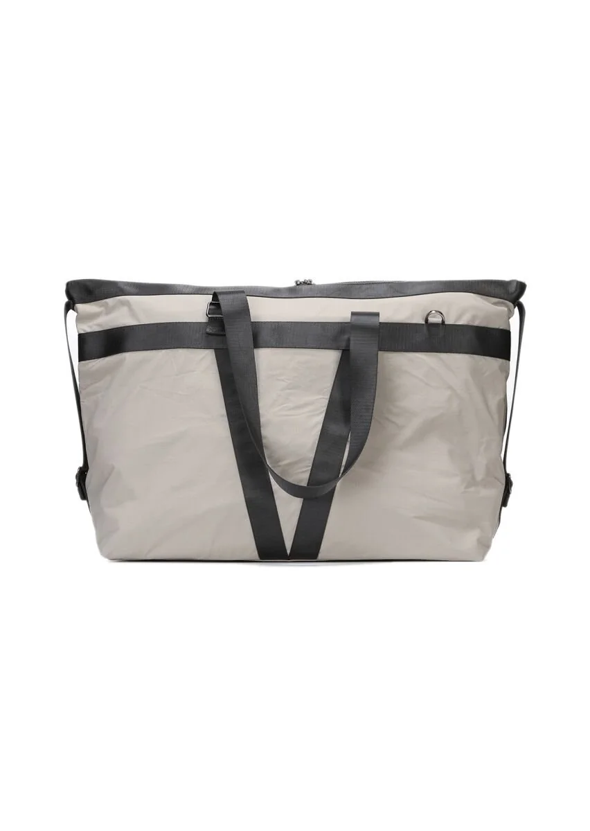 Grey Material Bag - 2