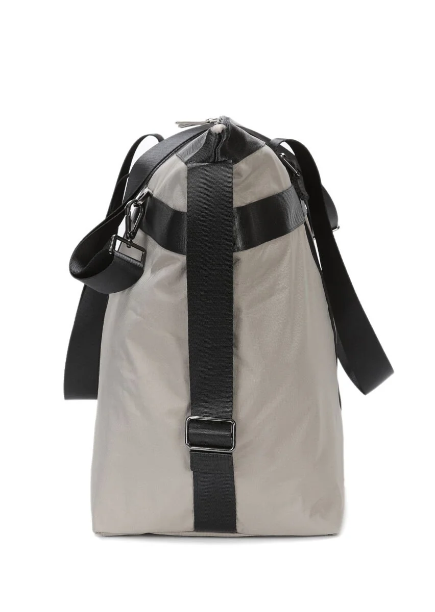 Grey Material Bag - 3