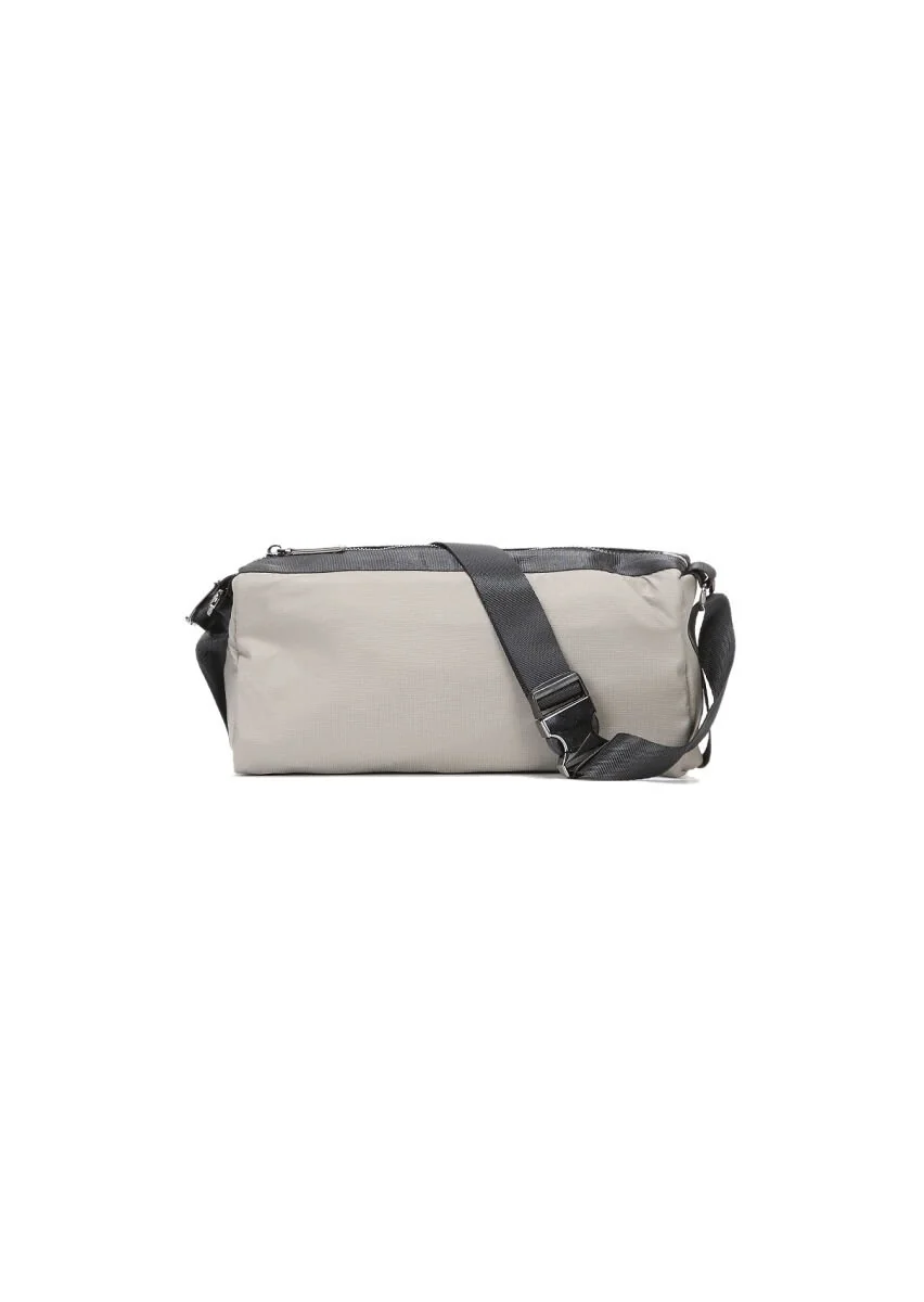Grey Material Bag - 1