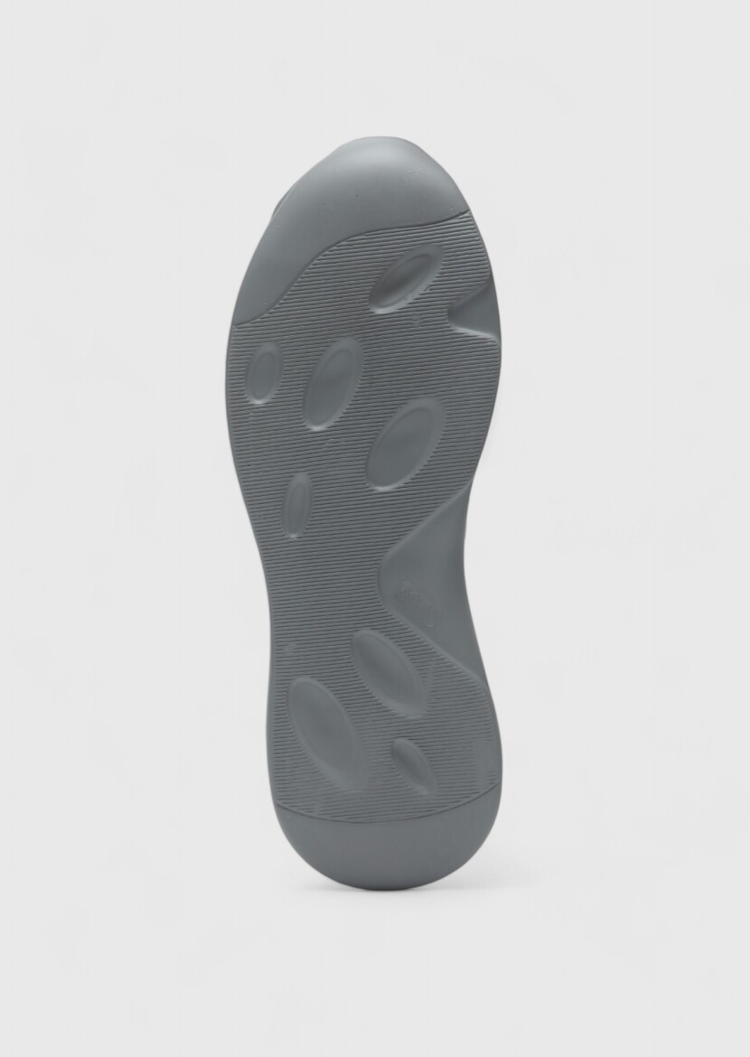 Grey Material Sneaker - 4