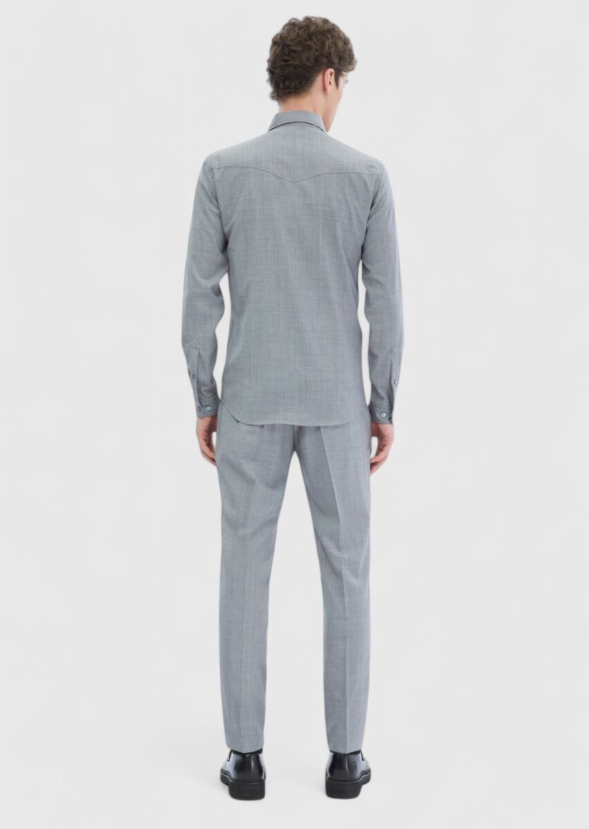 Grey New Gen Suit - 8