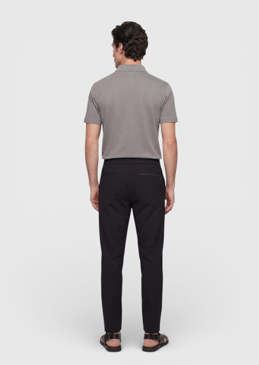 Grey Plain T-Shirt - 4