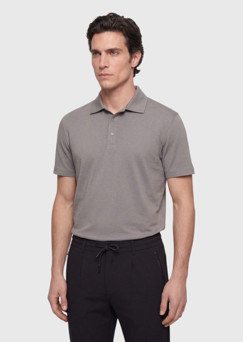 Grey Plain T-Shirt - RAMSEY