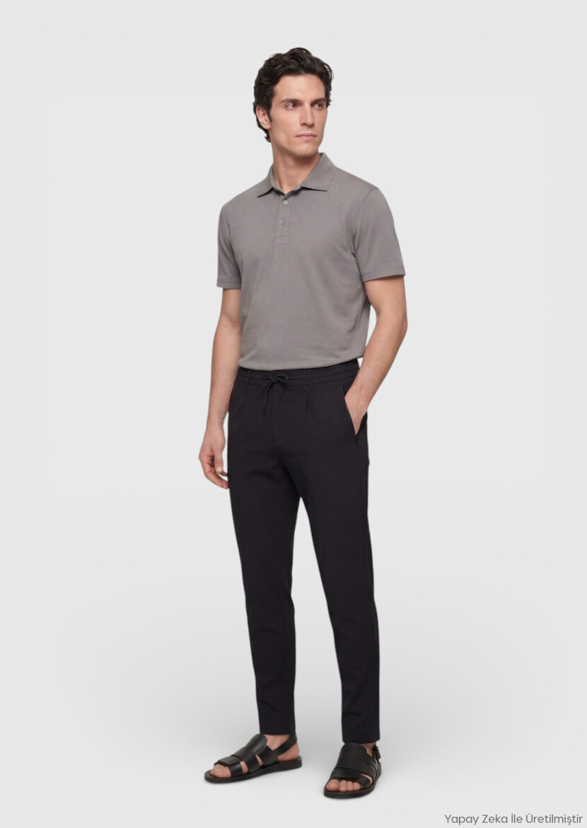 Grey Plain T-Shirt - RAMSEY