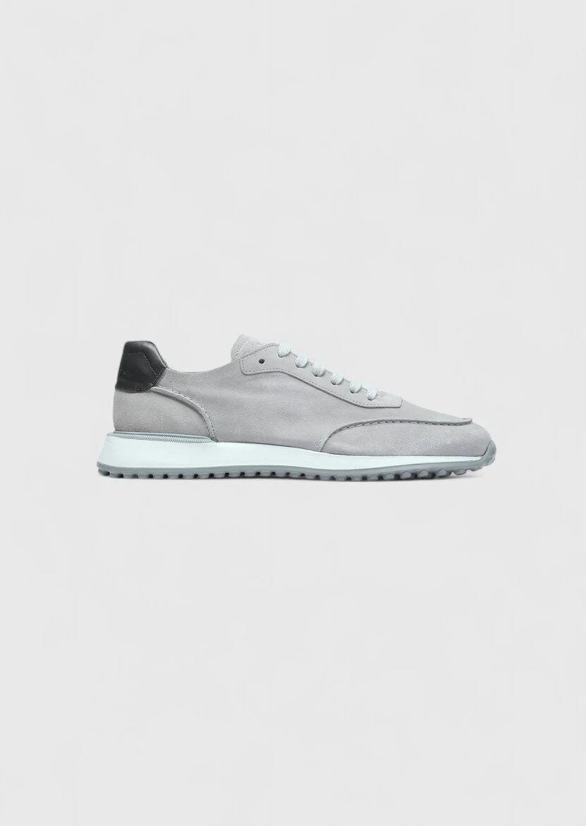 Grey Suede Sneaker - RAMSEY