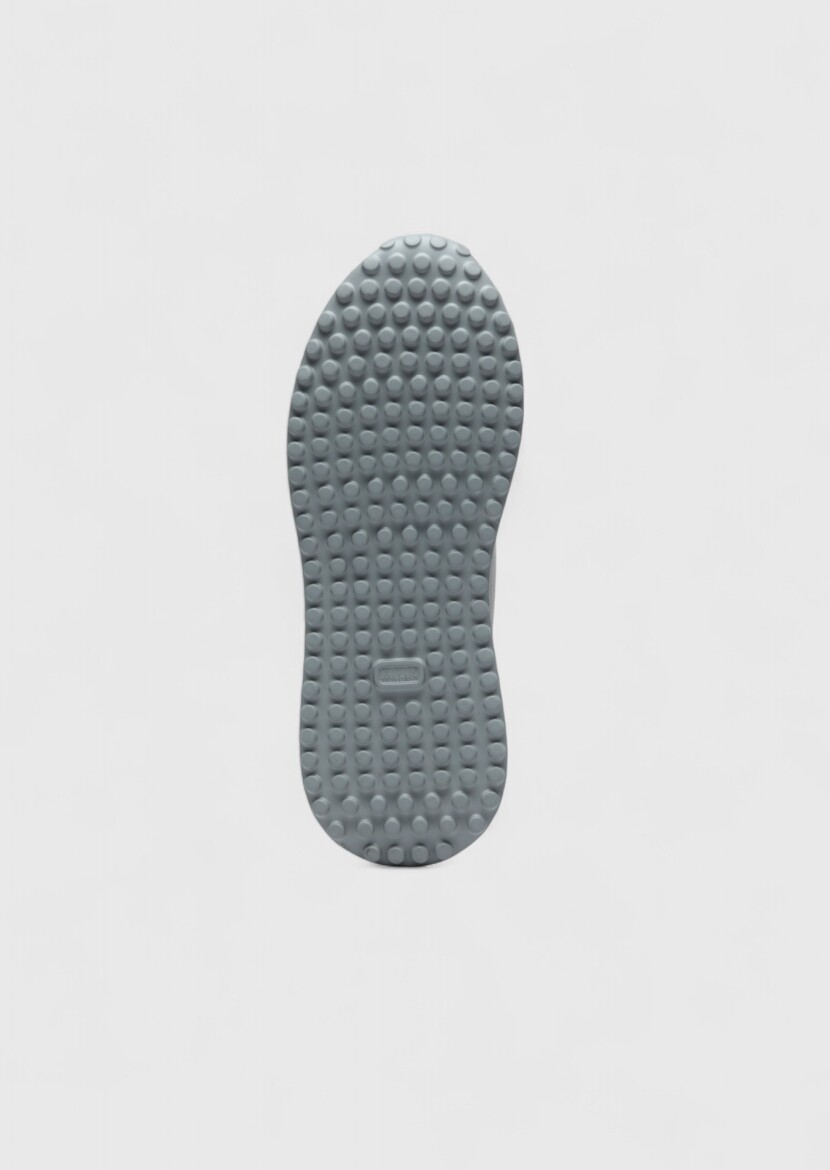 Grey Suede Sneaker - 4