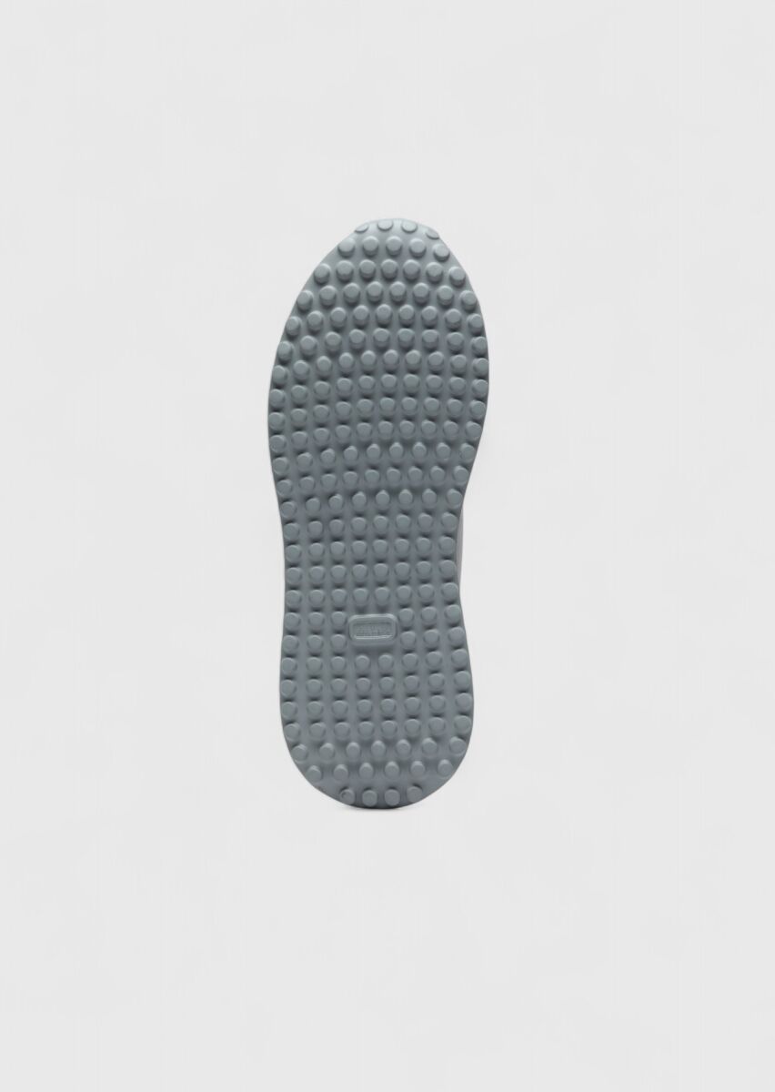 Grey Suede Sneaker - 4