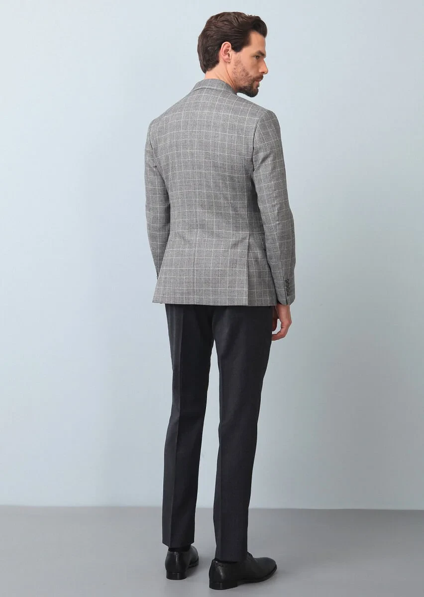 Grey Suit With Waistcoat - 5