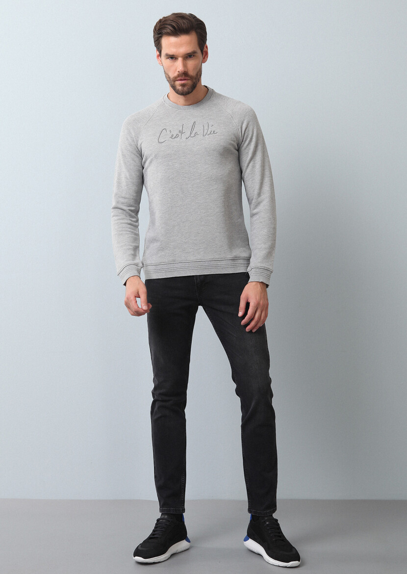 Grey Sweatshirt - 4