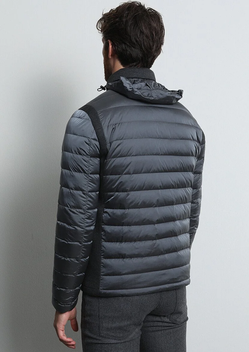 Grey Weaving Coat - 5