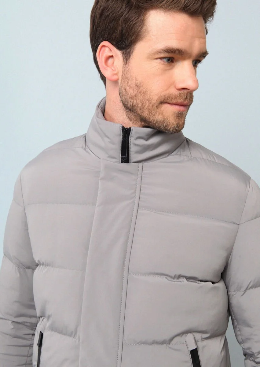 Grey Weaving Coat - 5